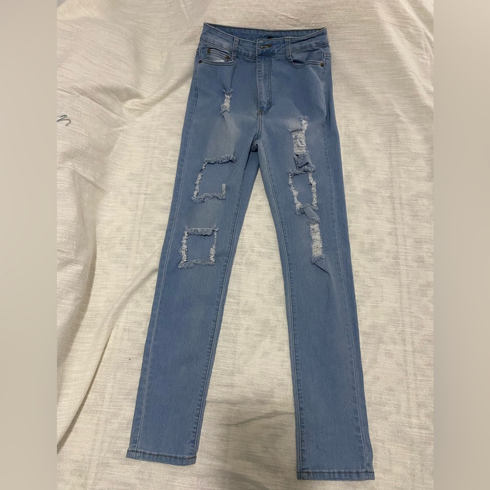 High rise jean